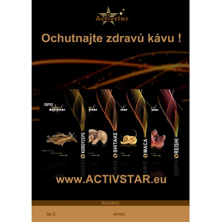 Plagát A4 Káva